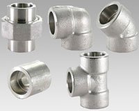 ASTM A815 UNS S31803 Duplex Steel Threaded Fittings 