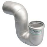 ASTM A403 WP316l Stainless Steel Pipe Return Trap / ASTM A403 WP316l SS Pipe Return Trap
